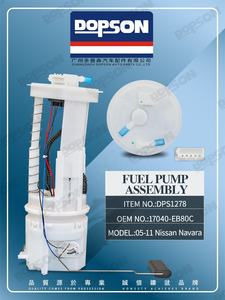 OE A801-12/17040-EB80C assemblea pompa elettrica del carburante per 05-11 <span class=keywords><strong>Nissan</strong></span> Navara Auto Pezzi di Ricambio Guangzhou in Carburante serbatoio Elettrico - Product Image 6