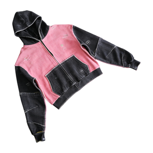 Sudadera con Capucha Personalizada, Tela Premium, Bordado Extra Grande, Lavado Ácido, Calidad Premium, Estilo Urbano, Ropa Casual Diaria para Hombre - Product Image 1