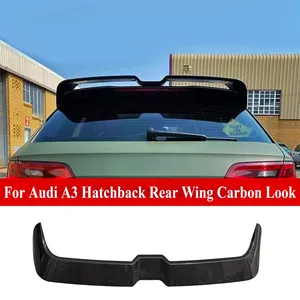สปอยเลอร์หลังคาสำหรับรถยนต์ A3 Hatchback ปี 2014-2020 ปีกหลังแบบติดตั้งถาวร ชุดแต่งตกแต่งภายนอก - Product Image 3