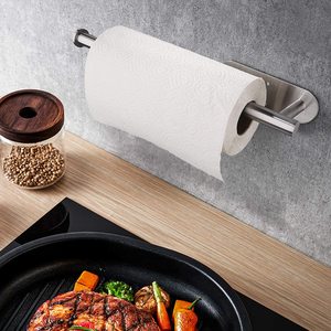 Porta Fazzoletti <span class=keywords><strong>da</strong></span> Parete in Acciaio Inox 304, Design Moderno, Ecologico, Nero, per Bagno, Casa, Hotel, <span class=keywords><strong>Cucina</strong></span> - Product Image 3