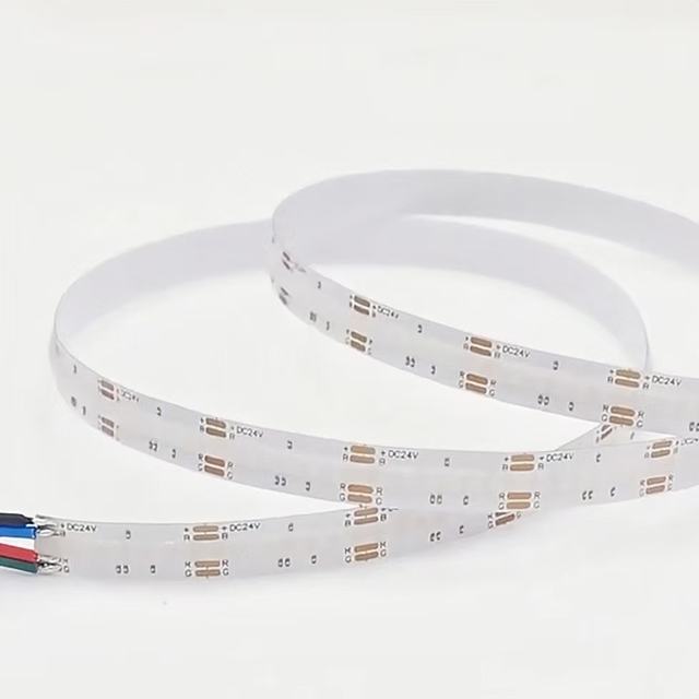 Wholesale High CRI 90 Decorative Lighting High Density COB LED Strip Light 576PCS/M Cuttable 8mm Led 12v 24v Cob Strips Light