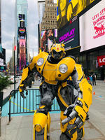 Échasses géantes, costume de cosplay de robot LED de taille humaine, costume de fête de carnaval incroyable