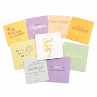 Cartes d'affirmation personnalisées pour l'amour-propre, cartes d'inspiration positive quotidiennes pour femmes, cadeau de soins personnels, jeu de cartes de pleine conscience