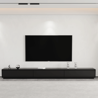 Meuble TV en bois créatif moderne et minimaliste avec tiroir de rangement, ensemble meuble TV et table basse pour salon