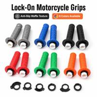 Poignées de guidon de moto antidérapantes en caoutchouc souple 22 mm pour moto tout-terrain et motocross – Offre spéciale