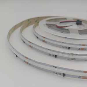 Bande LED COB personnalisable à trois lignes d'iridescence 432 420 LED ultra-lumineuses à CRI élevé RGB 24V pour la décoration de la maison, du commerce et de la salle de bain - Product Image 1