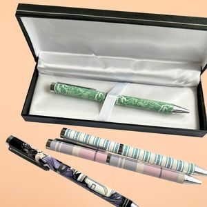 Juego de Bolígrafos con Diseño de Flores Metálicas de <span class=keywords><strong>Transferencia</strong></span> <span class=keywords><strong>Térmica</strong></span>, en Caja de Regalo Creativa de Museo, para Fabricantes Transfronterizos - Product Image 4