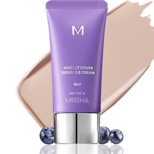 Missha Perfect Cover Serum Bb Cream No.21 Light Beige 35ml Fond de teint Maquillage Hydratant - Product Image 1