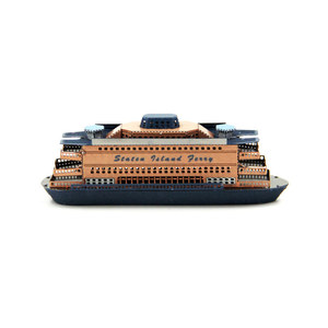 Cubo Mágico Metálico de Ensamblaje DIY de la Lancha del Puerto de Nueva York, Modelo <span class=keywords><strong>Crazy</strong></span>, con <50 Piezas - Product Image 2