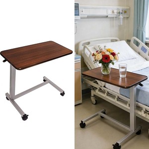<span class=keywords><strong>Table</strong></span> médicale moderne en fer sur roulettes, <span class=keywords><strong>plateau</strong></span> <span class=keywords><strong>de</strong></span> <span class=keywords><strong>lit</strong></span> <span class=keywords><strong>d</strong></span>'hôpital réglable, bureau pour ordinateur portable, <span class=keywords><strong>table</strong></span> <span class=keywords><strong>de</strong></span> chevet roulante pour la maison et l'école - Product Image 1