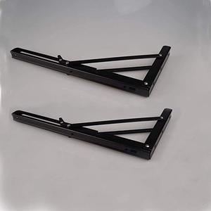 Tự làm treo tường gấp bảng bản lề spacesaving cho băng ghế dự bị bàn với ốc vít 15.8*8*1 inch ráp tam giác Kệ Bracket - Product Image 1