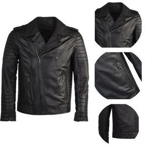 Custom Made Cowhide Canvas <b>Racer</b> <b>Jacket</b> High Quality Waterproof Eco-Friendly OEM Service Winter Fashion for <b>Men</b> and Women - Product Image 6