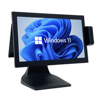 Système de point de vente (PDV) de haute qualité 15,6 pouces I5 Windows 4 Go + 64 Go, caisse enregistreuse haute performance