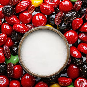 Lebensmittelqualität Weißes Polydextrose-Pulver Effizienter Süßstoff Kalorienarm Ballaststoffreich 25kg/Beutel Yuanri für Verschiedene Lebensmittel und Getränke - Product Image 2