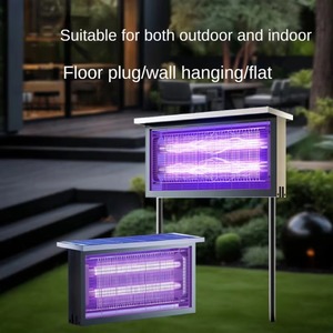Lampe Solaire Anti-Moustiques JOYINLED, Étanche IP65, Lumière Extérieure avec Attraction UV, Métal et PP Ignifuge, Jardin, Cour, Patio - Product Image 2