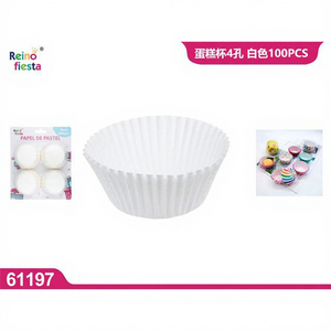 100 Pezzi Stampi Monouso a Forma di Cuore da 11 CM per Torte, Supporti Ecologici Antiaderenti per Cupcake, per Cottura e Presentazione - Product Image 1