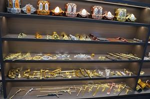 Raccords d'angle de cercueil en Chine Articles en plastique Poignées de cercueil détachables Coin Herrajes Para Ataudes 15 # - Product Image 5