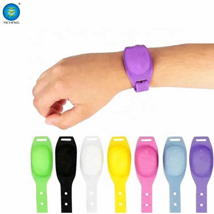 2021 рождественские подарки силиконовый ручной дезинфицирующий дозатор браслет для взрослых детей