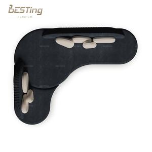 Sofá Seccional de Terciopelo Moderno de 7 Plazas para Sala de Estar, Villa y Parque - Venta al por Mayor de Fábrica - <span class=keywords><strong>Outlet</strong></span> de Muebles para el Hogar - Product Image 3