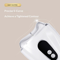 Appareil portable de raffermissement de la peau : 85 °   Conception ondulée, batterie 800 mAh, rechargeable par USB pour la réduction des rides