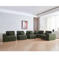 Usine Dongguan Huicheng Vente Chaude Canapé Compressé Combinaison Modulaire Arbitraire Petit Canapé-Lit Mobilier Compressé Personnalisé