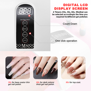 <span class=keywords><strong>Lampe</strong></span> UV LED <span class=keywords><strong>Sunuv</strong></span> 48W pour ongles, séchage indolore, <span class=keywords><strong>lampe</strong></span> UV LED pour nail art - Product Image 4