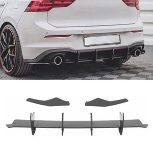 <strong>Car</strong> Rear Bumper Spoiler Lip <strong>Diffuser</strong> Modification Part For Volkswagen Golf 8 GTI Max Bumper Guard <strong>Protector</strong> Cover Accessories - Product Image 1