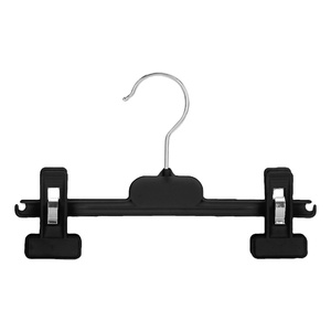 Luxury Thick Skirt Trouser <b>Hanger</b> Single Tier Eco-Friendly Multifunction Wholesale Cheap Plastic <b>Clothes</b> Clip HY3004 Wardrobe - Product Image 3