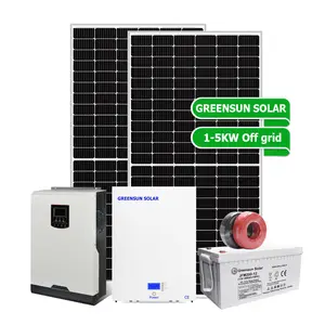 نظام الطاقة الشمسية سعر باكستان 3KW قبالة شبكة الخلايا الشمسية الكهروضوئية مع بطارية ليثيوم