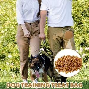 Free sample Hot Sale Snack Sack New Arrival Leather <b>Dog</b> <b>Treat</b> <b>Bag</b> Portable Puppy <b>Treat</b> Training <b>Bag</b> Doggie Round <b>Bag</b> - Product Image 4