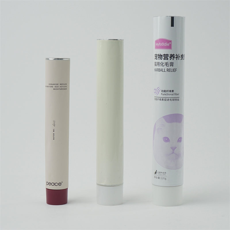 D32mm Dye Cream Tube Cosmetic Collapsible Aluminum Packaging Tube 100g