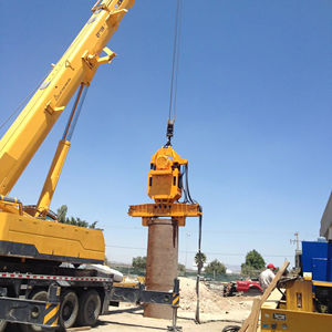 Vibratore idraulico del palo del foglio del martello del battipalo del vibratore per l'escavatore 20ton 30ton - Product Image 1