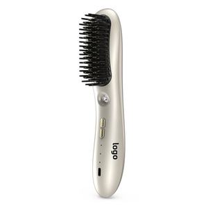 <span class=keywords><strong>Brosse</strong></span> lissante électrique portable sans fil rechargeable par USB à ions négatifs, mini peigne, alternative à <span class=keywords><strong>Tymo</strong></span> - Product Image 3