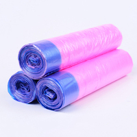 Sac poubelle en plastique écologique noir de 13 gallons avec cordon de serrage, compostable, personnalisé, en PE, grand format, parfumé, en rouleau