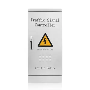 Intelligent Traffic Light Controller Crosswalk Traffic Light Networking Wireless Smart LED Traffic Signal Controller System Manufacturer