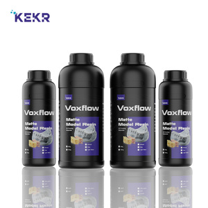 เรซินยืดหยุ่น KEKR Valplast เรซินสังเคราะห์ 1 กก. สำหรับฐานฟันปลอม แบบยูวี สำหรับงานทำแบบจำลองทางทันตกรรม 385-405 นาโนเมตร สีใสชมพู - Product Image 6