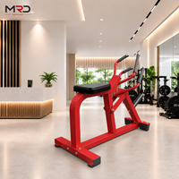 Máquina de Extensión de Rodilla Sentado con Carga de Placas para Entrenamiento de Cuádriceps y Piernas, Ideal para Gimnasios y Estudios de Fitness