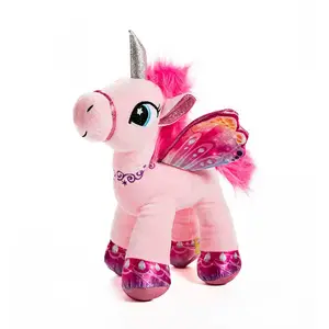 ร้อนขายตุ๊กตายูนิคอร์นยัดสัตว์ Peluche Unicornio สำหรับเด็ก