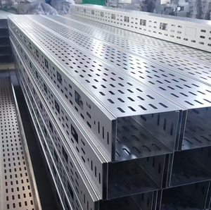 Bandeja Portacables de Acero Galvanizado Sólido para Cableado en Salas de Ordenadores y Uso en Construcción de Fábricas - Product Image 5