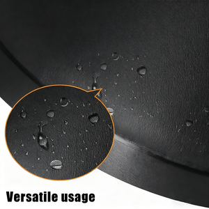 แผ่นรองพื้นกันล้าครึ่งวงกลมกันน้ำสำหรับร้านทำผม พร้อมเบาะรองนั่ง ซักล้างได้ สำหรับอุปกรณ์ร้านตัดผม - Product Image 4