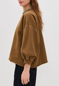 Custom High Quality <strong>Women</strong> Cropped Top French Terry Pullover Crew Neck Gym Sweater Cotton <strong>Jumper</strong> Luxury Oversize Sweatshirts - Product Image 2