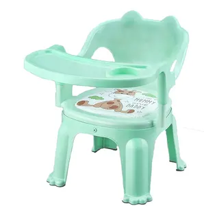 Cheap and high quality PP baby chair baby dining chair living room dining room anywhere safe plastic injection mould manufactory