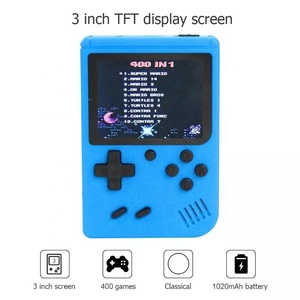 Mini portátil de mano SUP clásico Arcade consola de videojuegos de 64 bits de 400 en 1 niños y familia consola de juegos - Product Image 4