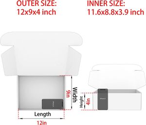 Wholesale Cardboard <b>Large</b> Aircraft Transport Folding <b>Boxes</b> Custom Corrugated Mailer Express Packaging Retail Box Matt Lamination - Product Image 3