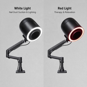 Dispositivo de <span class=keywords><strong>Terapia</strong></span> de Luz Roja Ajustable de 360 Grados 2030, 660nm, Potente Colector de Polvo para Uñas, Plástico - Product Image 4
