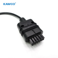 Rangkaian Kabel Tahan Air Micro Fit 3.0mm 2-24Pin Konektor Header IP67 Berisolasi PVC untuk Elektronik Otomotif