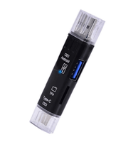 Lector de tarjetas 5 en 1, tipo C, USB, Android, OTG, SD, Micro TF, suministro directo de fábrica