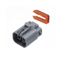 AH7027B-6.3-21-conector de arnés de cable automático, impermeable, 1pin, PP0327101, AH70212-6.3-21