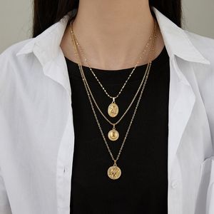Collier en <span class=keywords><strong>or</strong></span> plaqué 18 carats avec chaîne <span class=keywords><strong>gourmette</strong></span>, collier religieux pour hommes, femmes et garçons, collier Vierge de Guadalupe - Product Image 4