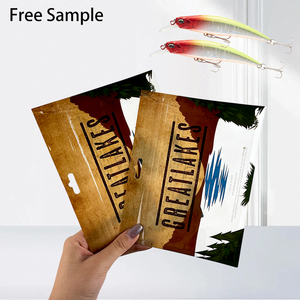 Túi đựng mồi câu cá Bolsas có lỗ Euro, mồi câu cá hồi nhỏ, bao bì cá <span class=keywords><strong>Rapala</strong></span> - Product Image 4